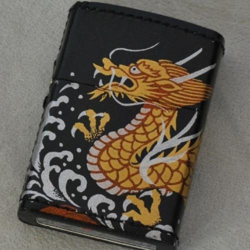 金蒔絵　金龍【ZIPPO】