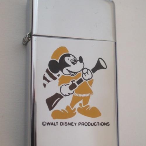 1978年製　MICKEY MOUSE SLIM PLOTO-TYPE 【ジッポー】