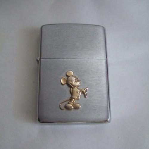 1980年 ミッキーマウス　ピンズ貼り 【ZIPPO】