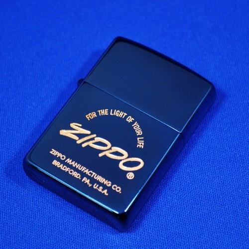 ジッポー ブルーチタンコーティング【ZIPPO】