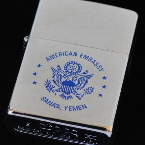 AMERICAN EMBASSY  SANA’A, YEMEN 【ZIPPO】