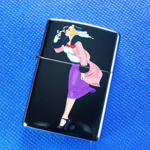 ウィンディ　スカート（紫色）【ZIPPO】