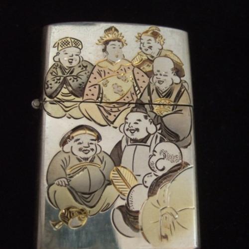 STERLING 七福神 義正作　 【ZIPPO】