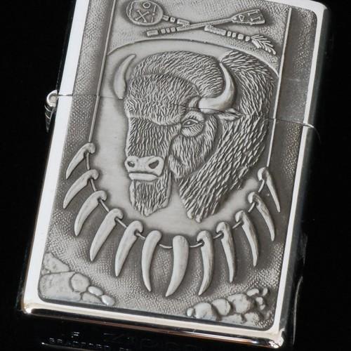 アメリカバイソン　メタル貼り【ZIPPO】