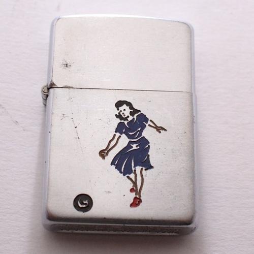 WOMAN BOWLER, PAINTED MODELS  【ZIPPO】