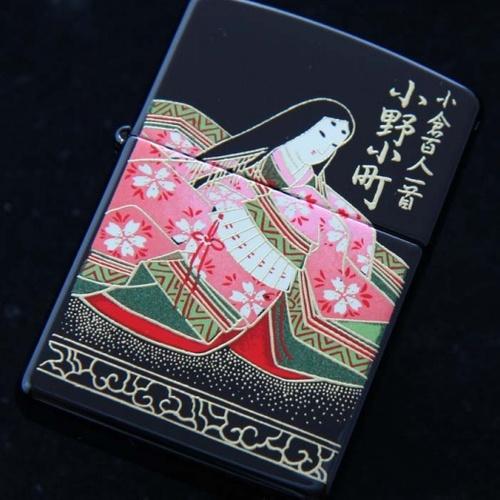 小倉百人一首　小野小町 【ZIPPO】