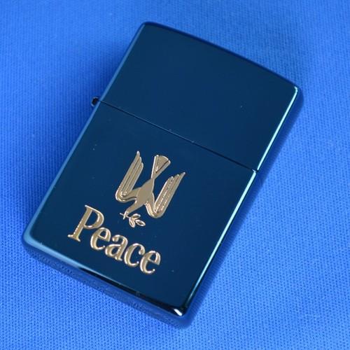 PEACE　ブルー【ZIPPO】