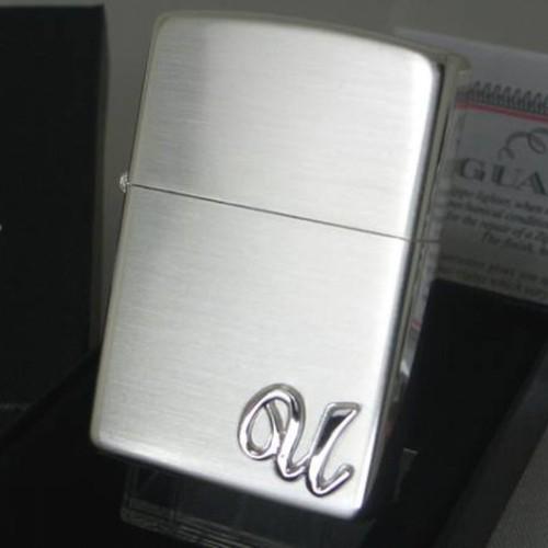 シルバーメタル　イニシャル “U”【ZIPPO】