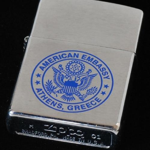 AMERICAN EMBASSY  ATHENS,  GREECE 【ZIPPO】