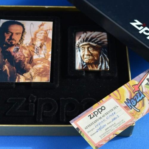 MAZZI  エアブラシ　インディアン【ZIPPO】