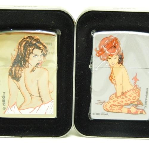 OLIVIA  　2個セット　A【ZIPPO】